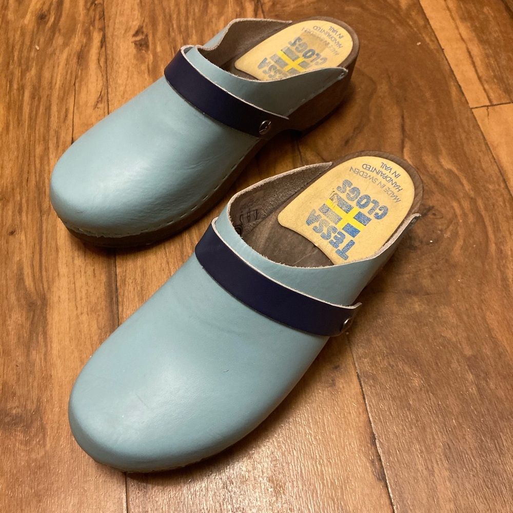 Tessa hand painted clogs